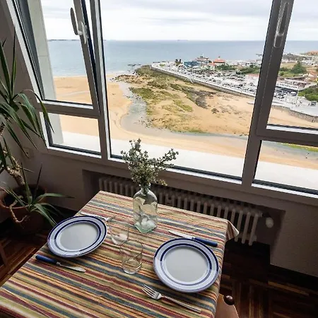 Apartamento Con Vistas Al Mar, Playa San Lorenzo Gijón