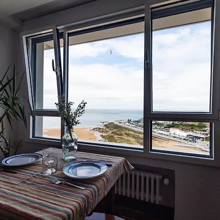 Apartmán Apartamento Con Vistas Al Mar, Playa San Lorenzo Gijón