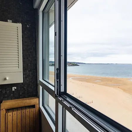 Apartmán Apartamento Con Vistas Al Mar, Playa San Lorenzo Gijón